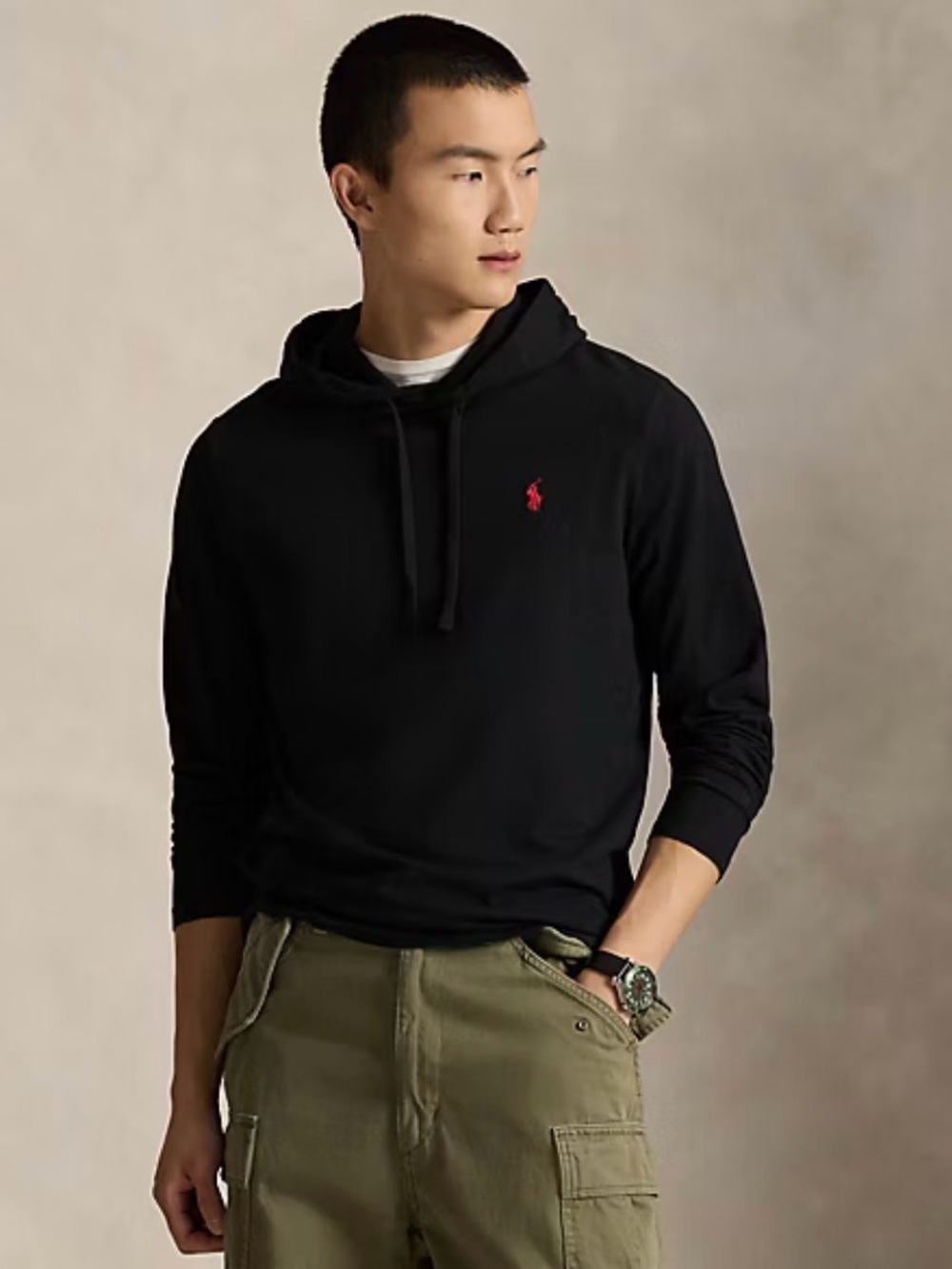 NWT Polo Ralph Lauren Jersey Hooded T-Shirt